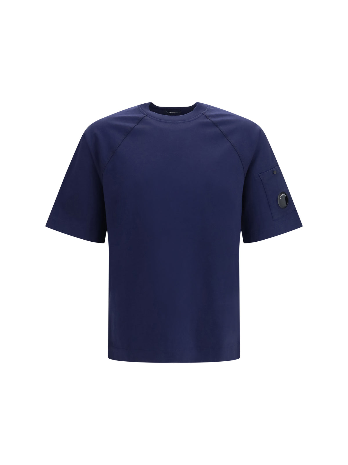 C.P. Company 30/2 mercerized cotton jersey short-sleeve T-shirt - Peacoat