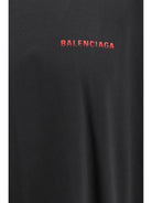 Balenciaga Cotton logo T-shirt - Black