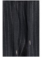 Herno Pinstripe drawstring Pants - Ferro