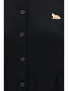 Maison Kitsuné Baby Fox Cardigan - Black