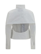Jacquemus Tulipe cotton-poplin Shirt - White