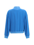 Versace Silk zipper Jacket - Azur