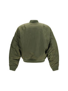 Dsquared2 '80s Nylon Bomber Jacket - Oak Green