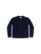Gucci Web stripe Cardigan for Girl - Abyss Blue/Green/Red