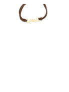 Saint Laurent Cassandre multi-wrap Bracelet - Khaki