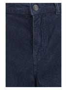 The Row Eglitta corduroy Pants - Pewter Blue