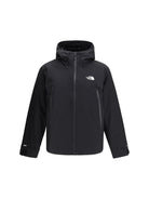 The North Face Mountain Range Down Hooded Jacket - Black