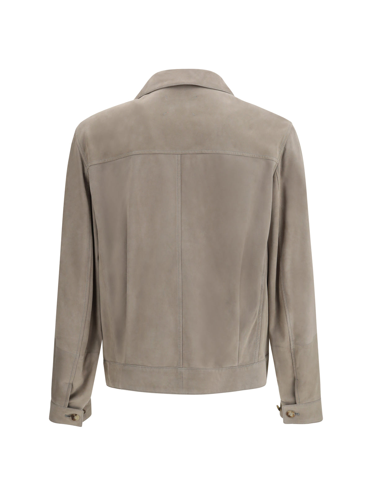 Brunello Cucinelli Suede Jacket - Kaky