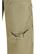 Alexander Wang Zip Carpenter Pants - Vintage Army Green