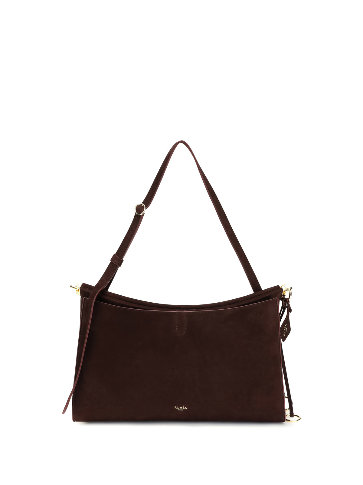 Alaïa Le Click Pocket Shoulder Bag - Burgundy