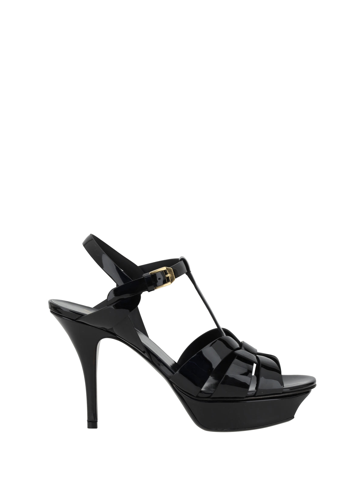 Saint Laurent Tribute Sandals - Black