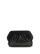 Themoirè Bios Vegan Fabric Clutch - Jet Black