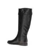 Tory Burch T Lock Riding Boots - Perfect Black
