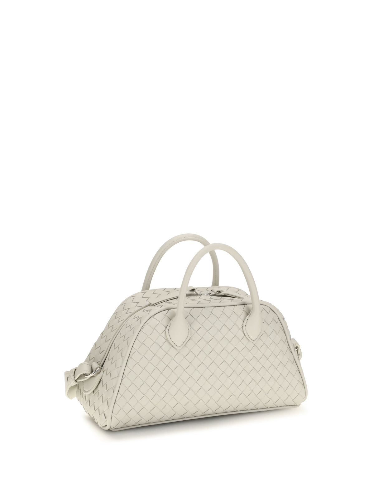 Bottega Veneta Intrecciato leather Handbag - Silica Grey-Silver