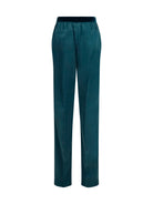 Tom Ford Stretch silk satin Pants - Teal