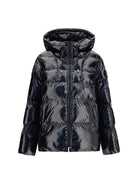 Pinko Hooded Eleodoro Down Jacket - Black Limousine