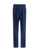 Tom Ford Pleated Pants - Prussian Blue