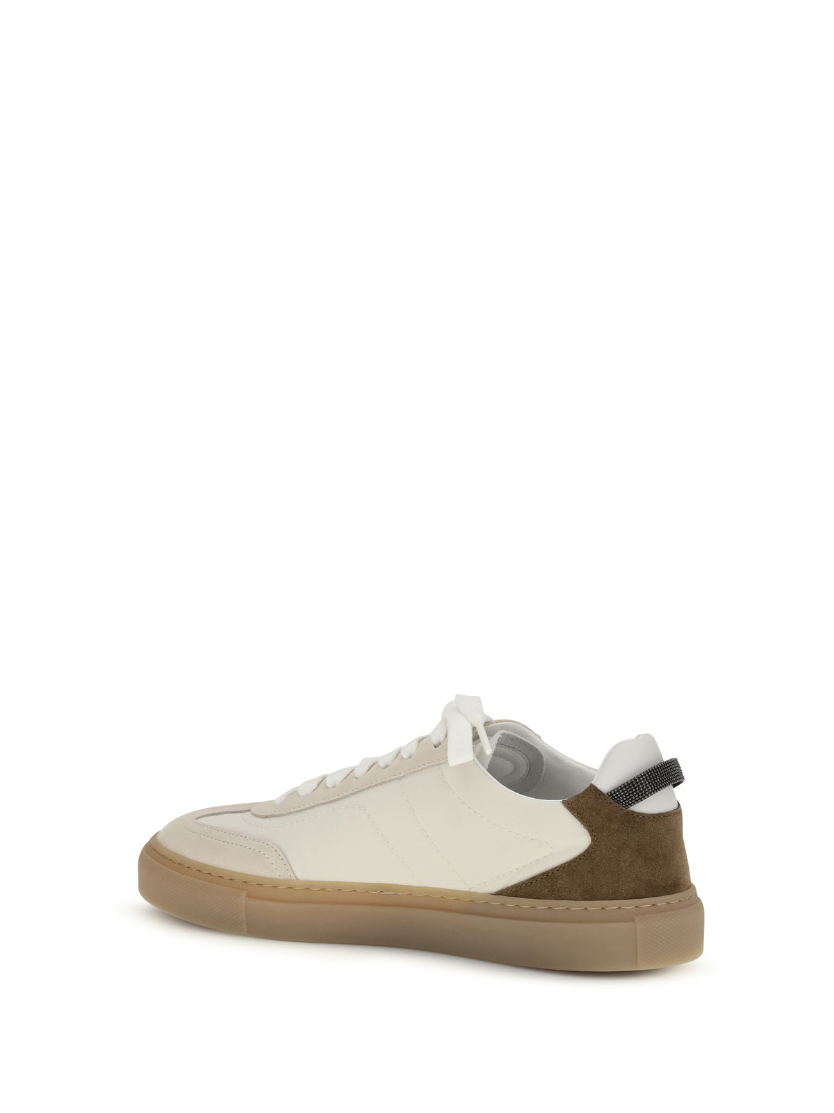 Brunello Cucinelli Suede Sneakers - Ivory