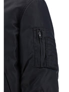 Moschino Zip-Up Bomber Jacket - Multi Black  555