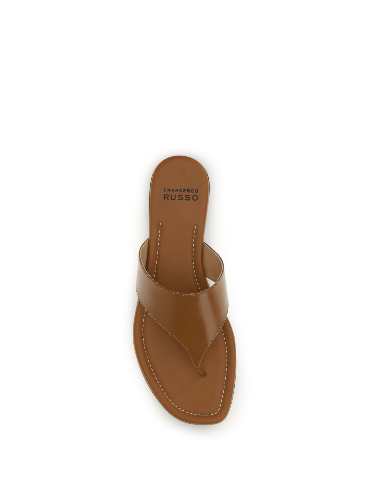 Francesco Russo Leather Sandals - Mou