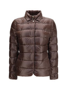 Herno High-neck padded Jacket - Fondente