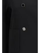 Max Mara Studio Boxy cady Jacket - Black