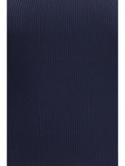 Max Mara Ribbed jersey Tank Top - Blue Marino