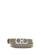Ferragamo Reversible and adjustable Gancini Belt - Haze