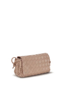 Bottega Veneta Intrecciato nappa Shoulder Bag - Terra Pink-Gold