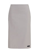 Miu Miu Stretch cotton-blend midi Skirt - Talco