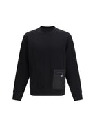 Prada Stretch jersey Sweatshirt - Black