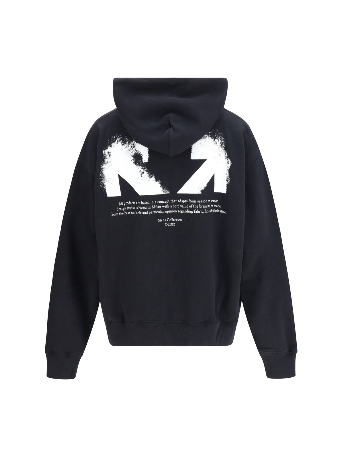 Off-White Half Arrows Skate Hoodie - Black