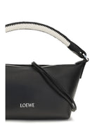 Loewe Cala mini lambskin Handbag - Black/Soft White
