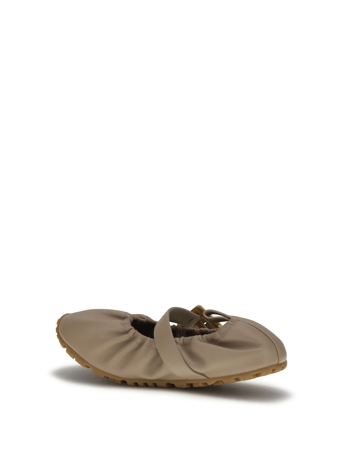 Balmain Buckle strap Ballerinas - 8Fi Sable