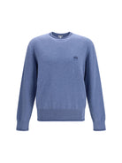 Loewe Cotton and cashmere Sweater - Light Blue