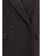 Brunello Cucinelli Cashmere Coat - Brown