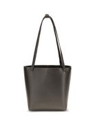 The Row Medium Park leather Tote Bag - Walnut Shadow Ans