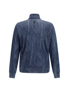 Etro Printed turtleneck Sweater - Printed F.Do Blue