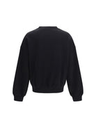 Palm Angels Palm Hills logo crewneck Sweatshirt - Black - Off White