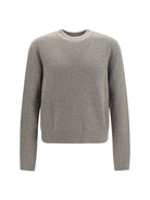 Rick Owens Cashmere-blend crewneck Sweater - Dust