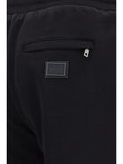 Dolce & Gabbana Cotton Sweatpants - Black