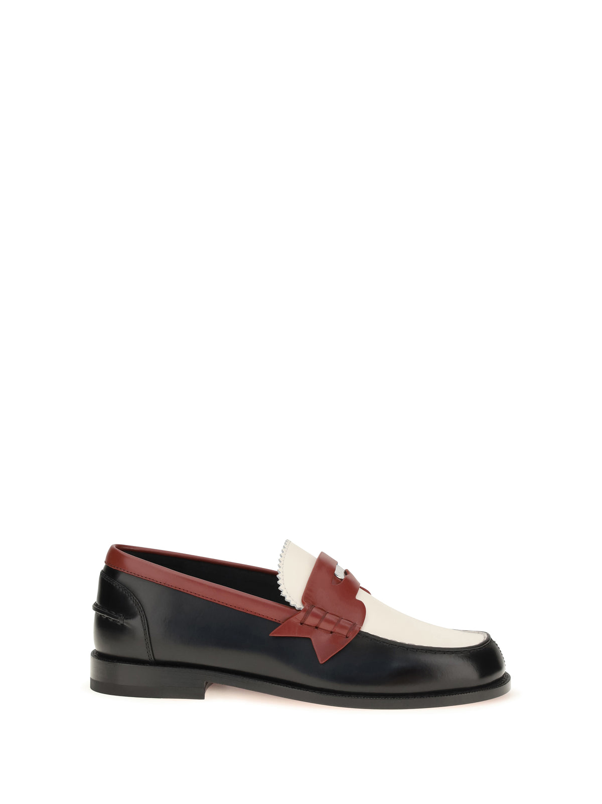 Christian Louboutin Plato leather Loafers - Version Black