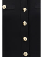 Balmain Round-neck viscose Cardigan - Noir