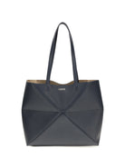Loewe Medium Puzzle Fold Tote Bag - Deep Navy
