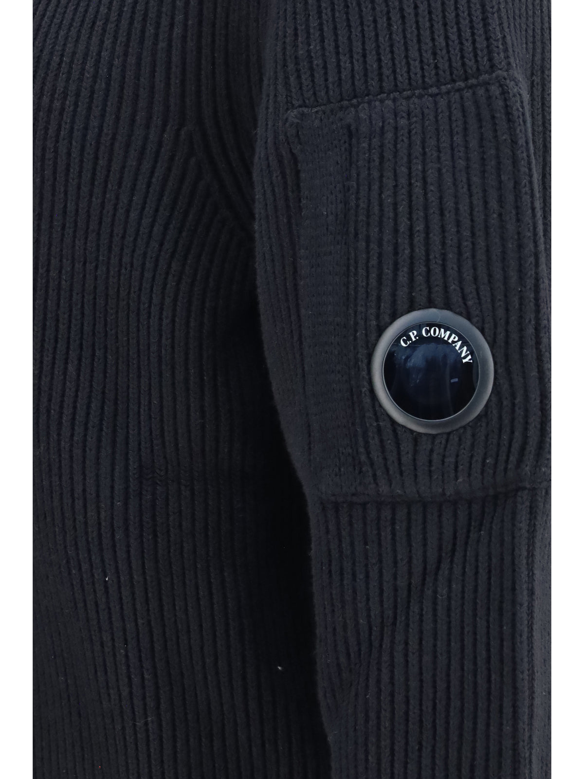 C.P. Company Full-rib cotton Sweater - Black