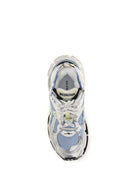 Balenciaga Runner Mesh Sneakers - Blue/Yellow/White