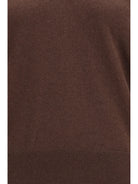 Brunello Cucinelli V-neck cashmere Sweater - Fondente
