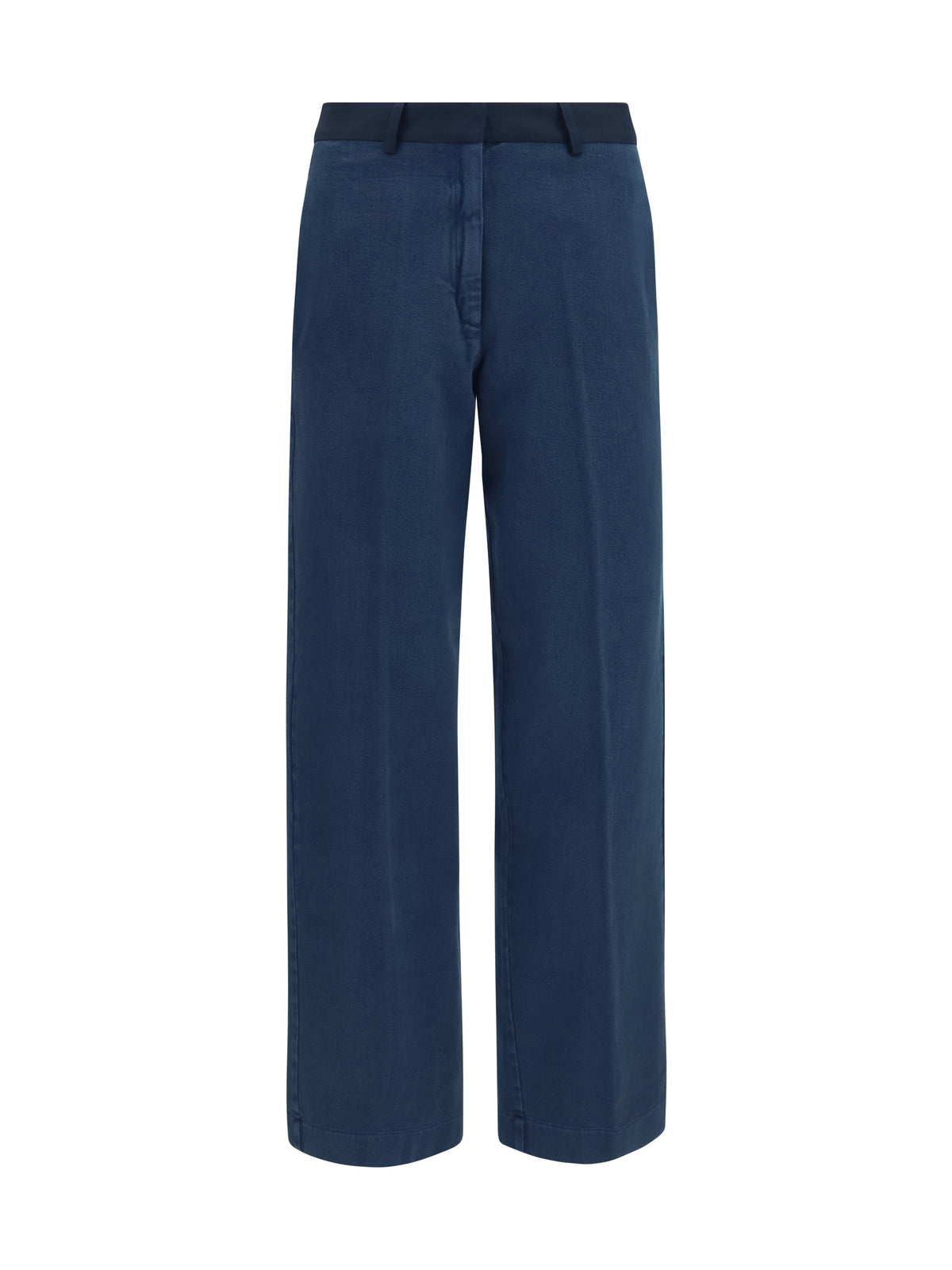 Forte_forte Chino Pants in cotton - Notte