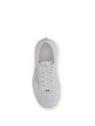 Moncler Altive Sneakers in suede and nubuck - White