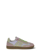 Balmain Swan Sneakers - Qei Lilas/Vert Clair
